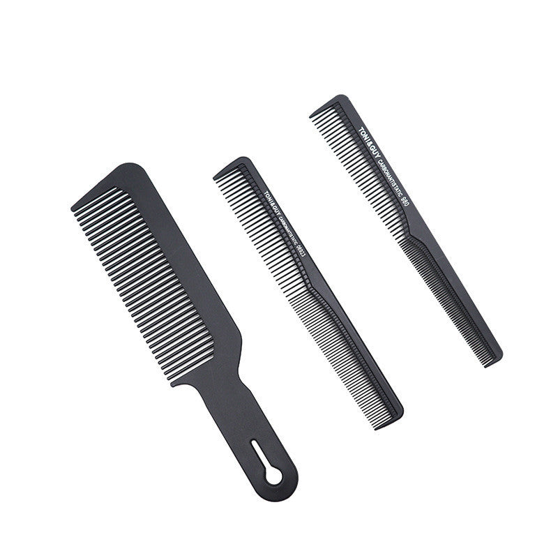 Three Comb Cutting Set for Barbers & DIY Haircutters