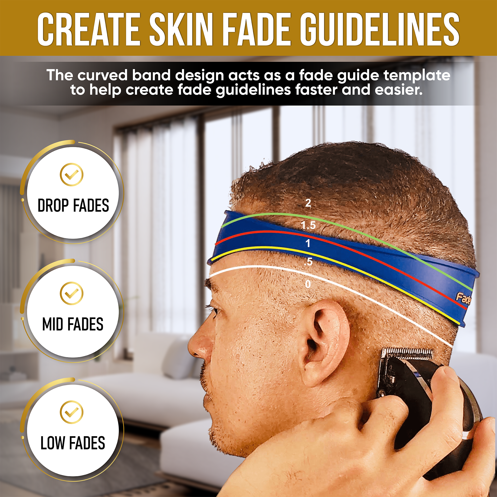 Drop Fades, Mid Fades and Low Fades