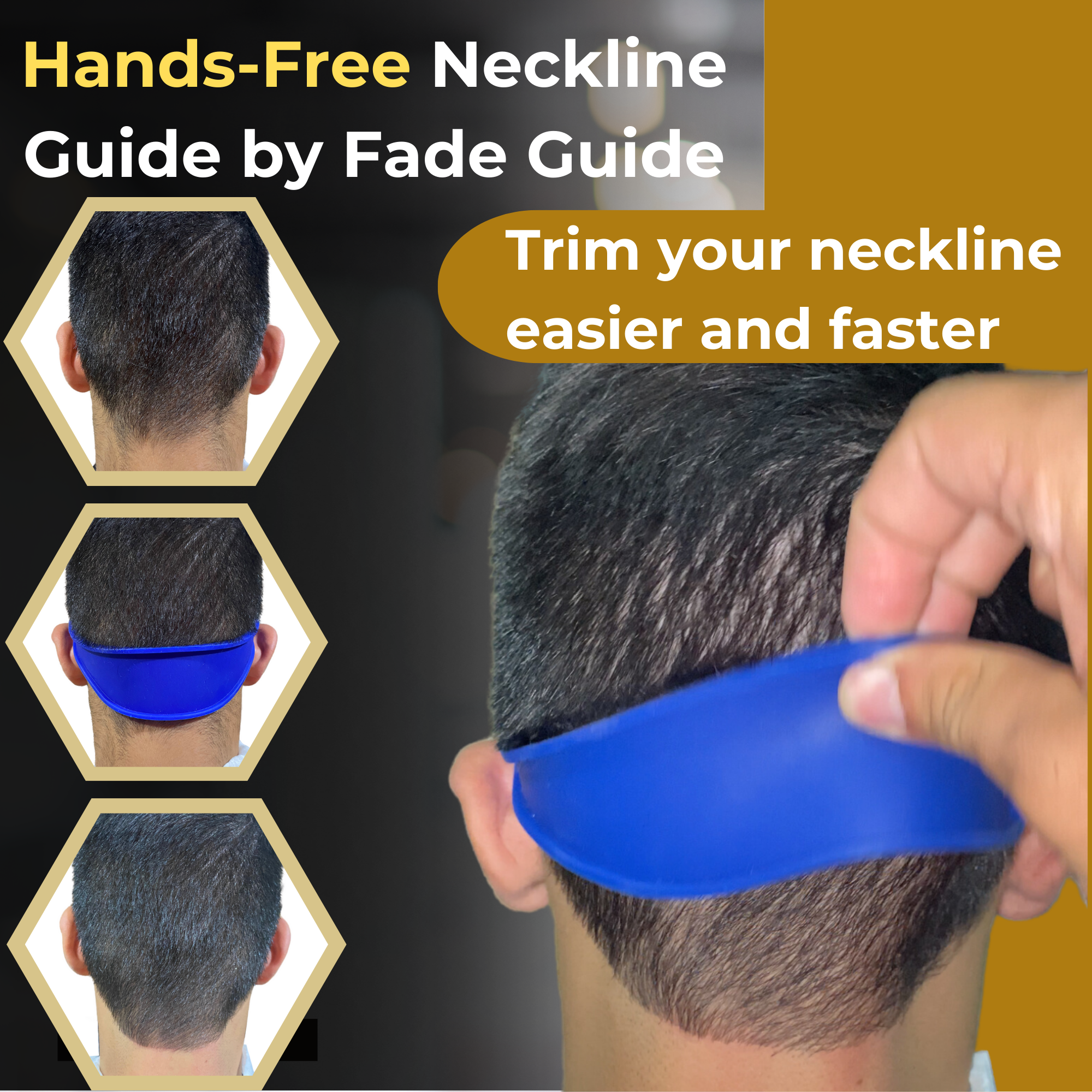 Fade Guide - A fade haircut guide for self haircutting